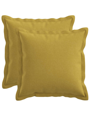 Cuscino con cuscino HOUTEN 2 pz Verde chiaro Lino
