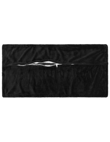 Federa 12 pcs HOUTEN Nero 40 x 80 cm Flanella