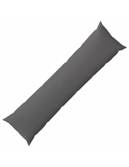 Cuscino con cuscino HEERLEN Grigio Chiaro 40 x 145 cm Tessuto