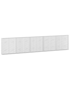 Gabione con filo da 5 mm e rete da 5x5 cm 500x20x100 cm 2