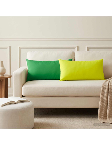 Cuscino con cuscino HEERLEN 12 pz Verde brillante. Poliestere