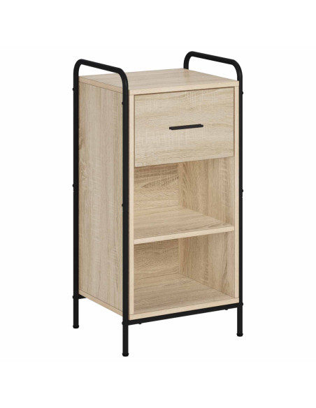 Credenza Rovere Sonoma 97 x 33 x 81 cm Legno ingegnerizzato