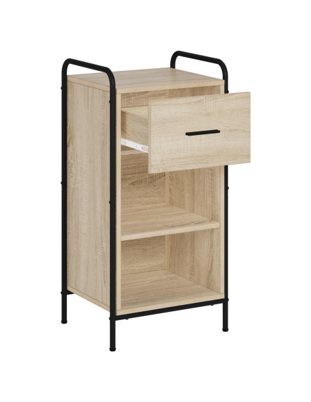 Credenza Rovere Sonoma 97 x 33 x 81 cm Legno ingegnerizzato