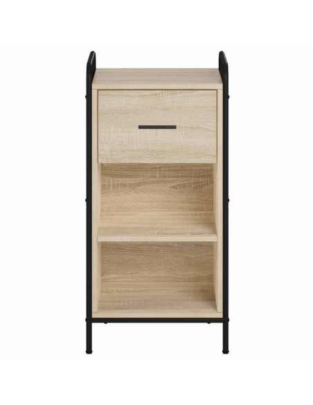 Credenza Rovere Sonoma 97 x 33 x 81 cm Legno ingegnerizzato