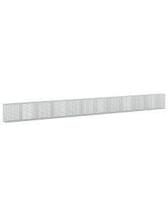 Gabione con filo da 5 mm e rete da 5x5 cm 1150x50x100 cm 2