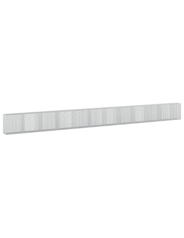 Gabione con filo da 5 mm e rete da 5x5 cm 1150x50x100 cm