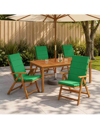 Cuscino per sedia a schienale alto GEMERT 4 pz 100% Poliestere