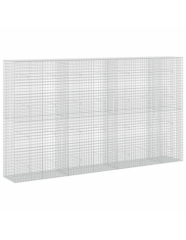 Gabione con filo da 5 mm e rete da 5x5 cm 350x50x200 cm