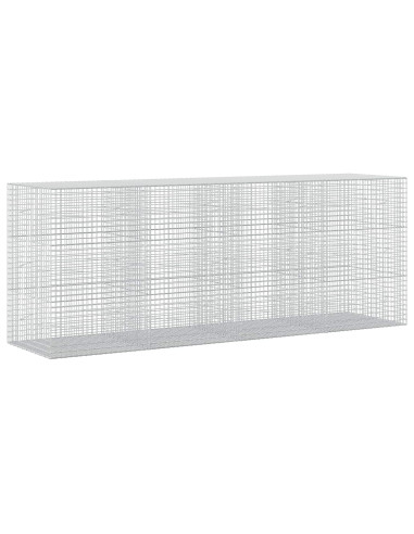 Gabione con filo da 5 mm e rete da 5x5 cm 400x100x150 cm