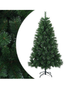 Albero di Natale artificiale 240 cm PVC e Metallo Verde 2
