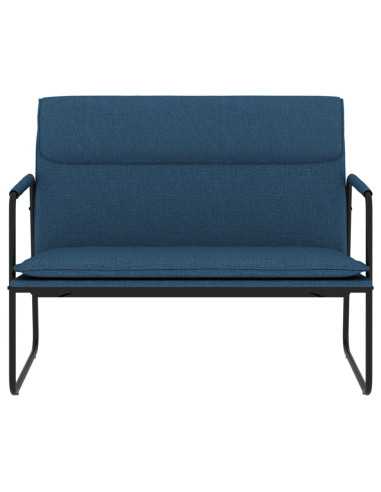 Panca Blu 100x64x80 cm in Tessuto