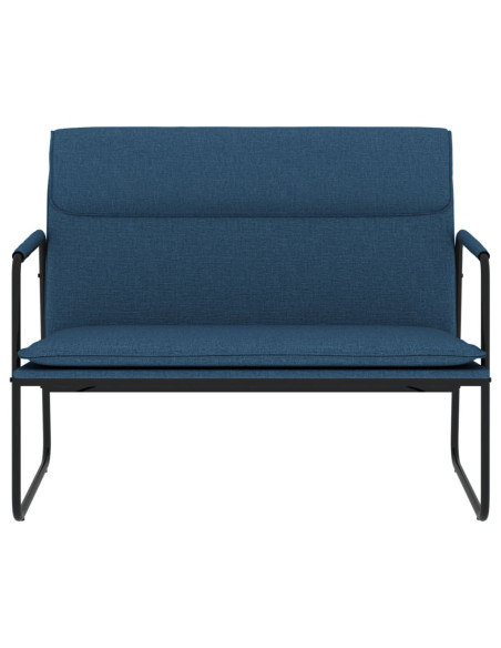 Panca Blu 100x64x80 cm in Tessuto