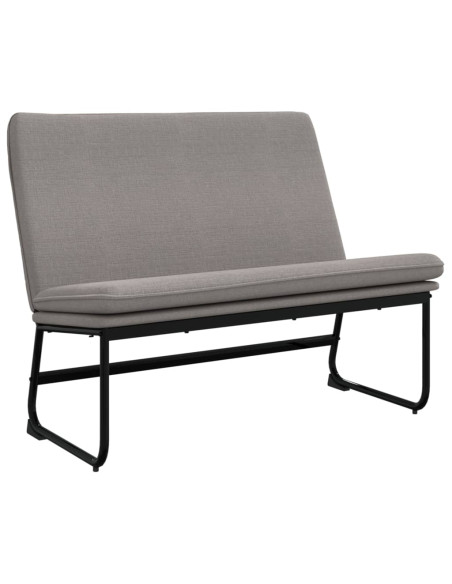 Panca Tortora 100x75x76 cm in Tessuto