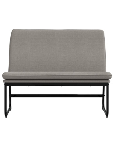 Panca Tortora 100x75x76 cm in Tessuto