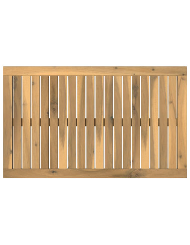 Piano del tavolo 80,5 x 49 x 2 cm Rettangolare Bianco