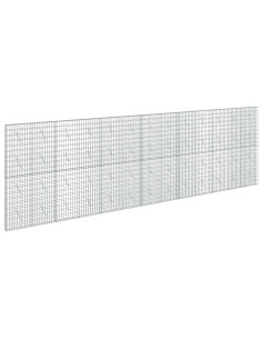 Gabione con Filo da 5 mm e Rete da 5x10 cm 650x10x200 cm 2