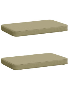 Cuscini per Panchina a 2 Pezzi VUGHT 2 pcs 100% Poliestere 2