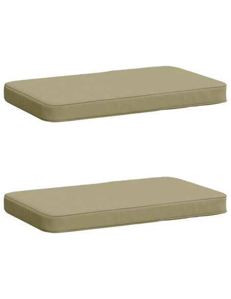 Cuscini per Panchina a 2 Pezzi VUGHT 2 pcs 100% Poliestere