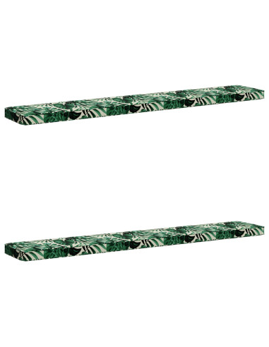 Cuscini per Panchina a 2 Pezzi VUGHT 2 pcs 100% Poliestere