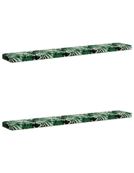 Cuscini per Panchina a 2 Pezzi VUGHT 2 pcs 100% Poliestere