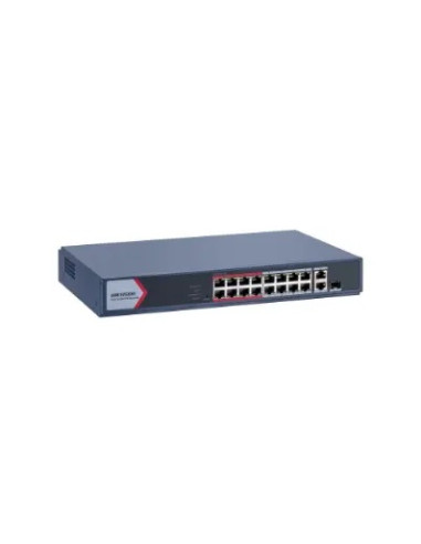 HIKVISION SWITCH SMART MANAGED POE 10/100 16 POE PORTS