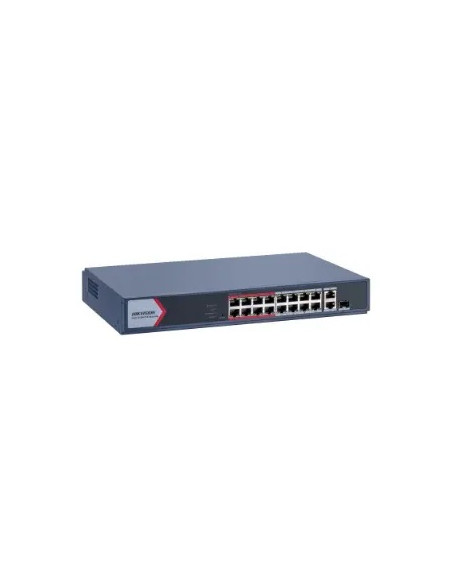 HIKVISION SWITCH SMART MANAGED POE 10/100 16 POE PORTS