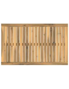 Piano del tavolo 88,5 x 55 x 2 cm Rettangolare Bianco 2