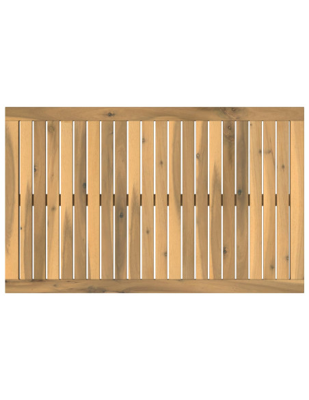 Piano del tavolo 88,5 x 55 x 2 cm Rettangolare Bianco