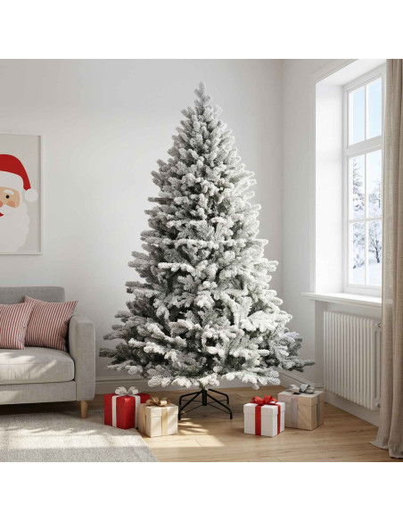 Albero di Natale Artificiale con Rami Pieghevoli 240 cm