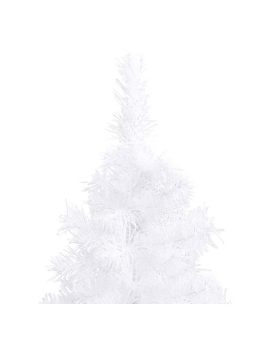 Alberi di Natale artificiali PVC, Steel White