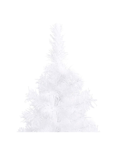 Alberi di Natale artificiali PVC, Steel White