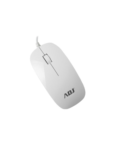 MOUSE USB OTTICO 3D SLIM WH 1000 DPI PLUG&PLAY ADJ