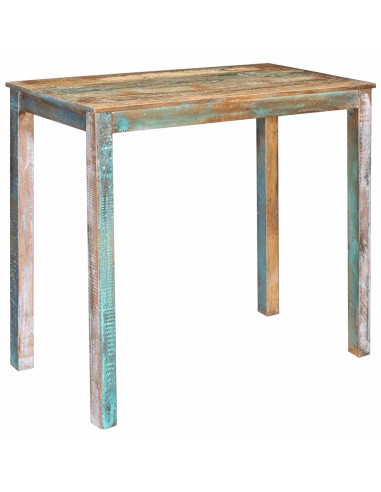 Tavolo da bar 110 x 55 x 100 cm Legno massello riciclato
