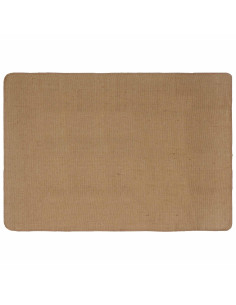 Tappeto da Area Marrone Chiaro 120 x 170 cm Juta