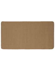 Tappeto da Area Marrone Chiaro 100 x 200 cm Juta