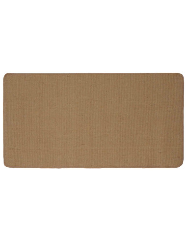 Tappeto da Area Marrone Chiaro 100 x 200 cm Juta