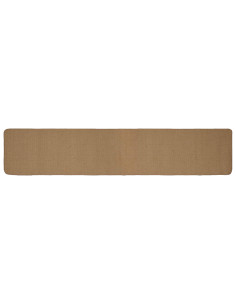 Tappeto da Area Marrone Chiaro 80 x 400 cm Juta