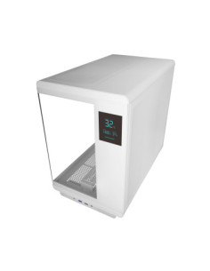 MARSGAMING CASE MID TOWER MC-REVPRO WHITE 4.3'' LCD TG 4xRGB REV