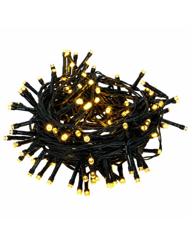 Albero di Natale Mini 60 cm 25 LED Bianco caldo PVC Bianco