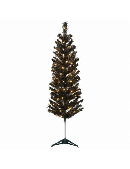 Albero di Natale Artificiale Sottile 120 cm 150 LED