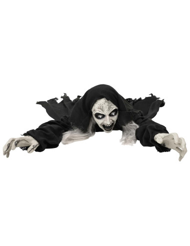 Decorazione di Halloween zombie SPOOKA Nero 41 x 130 x 24 cm
