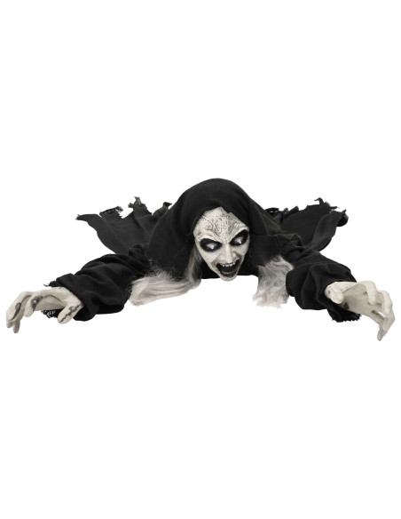 Decorazione di Halloween zombie SPOOKA Nero 41 x 130 x 24 cm