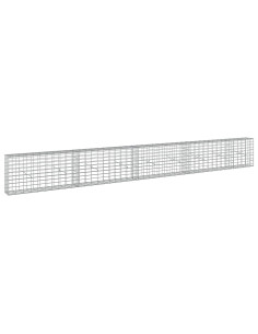Gabione con Filo da 5 mm e Rete da 5x10 cm 450x20x50 cm 2