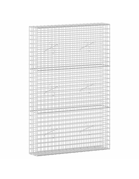 Gabion con Filo da 3,5 mm e Maglia da 5x5 cm 100x20x150 cm
