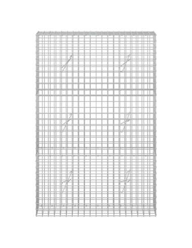 Gabion con Filo da 3,5 mm e Maglia da 5x5 cm 100x20x150 cm