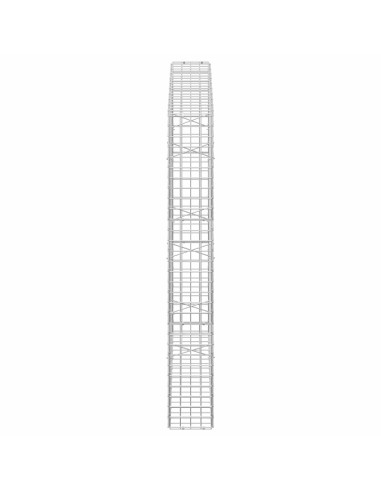 Gabion con Filo da 3,5 mm e Maglia da 5x5 cm 100x20x150 cm