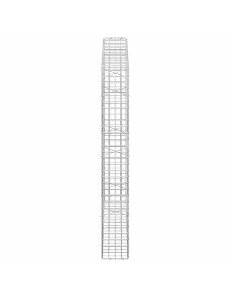Gabion con Filo da 3,5 mm e Maglia da 5x5 cm 100x20x150 cm