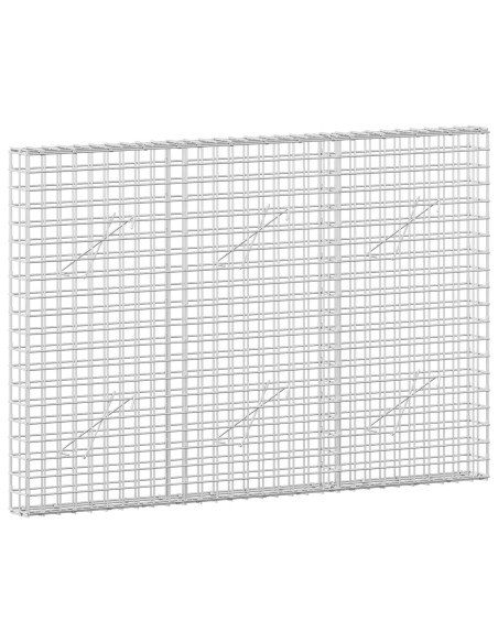 Gabion con Filo da 3,5 mm e Maglia da 5x5 cm 150x10x100 cm