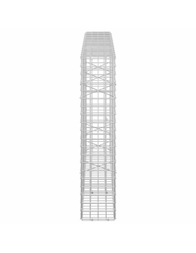 Gabion con Filo da 3,5 mm e Maglia da 5x5 cm 150x20x100 cm