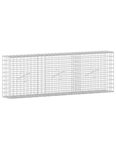 Gabion con Filo da 3,5 mm e Maglia da 5x5 cm 150x20x50 cm 2